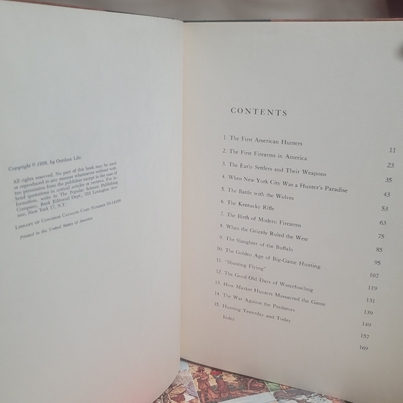 Story of American Hunting and Firearms Outdoor Life Magazine Vintage 1959 Book - Picture 10 of 10